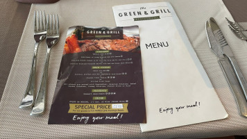 Green Grill food