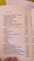 La Tana menu