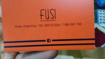 Fusi food