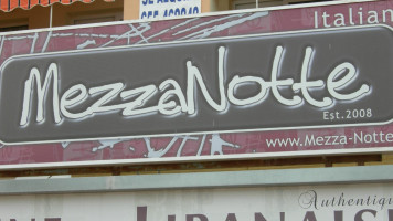 Mezza Notte food