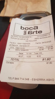 Boca Arte food