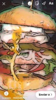 Homer Burger food