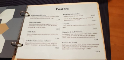 La Cabaña menu