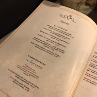 Le Coq menu