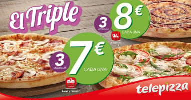 Telepizza Juan Alcover food