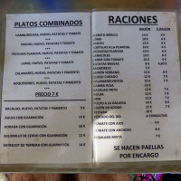 Las ConchasRincon De La Victoria menu