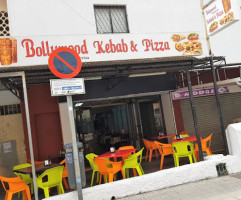 Bollywood Kebab Pizza food