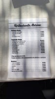 Bar Restaurante Merino menu