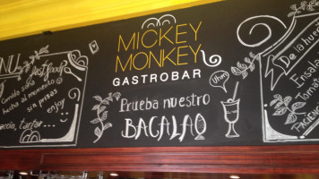 Mickey Monkey Gastrobar food