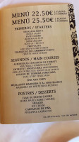 Mytilus menu