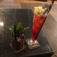 The Waka Shack Cocktail food