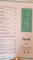 Pai Pai Cafe food