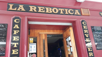 La Rebotica Del Coso menu