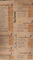 Las Ruedas menu
