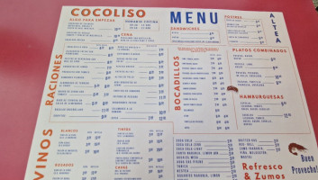 Cocoliso food