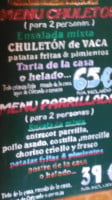 El Puerto De La Población menu