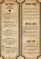 Especiarium menu