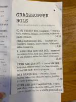 Grasshopper menu