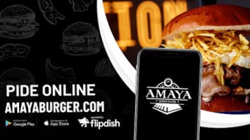 Amaya Burger food