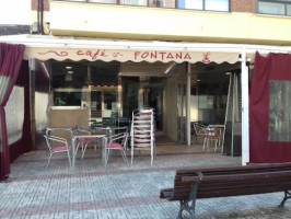 Fontana Cafe inside