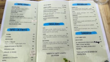El Vall Cafeteria Restaurante menu