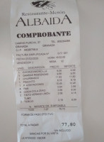 Meson Albaida Granada food