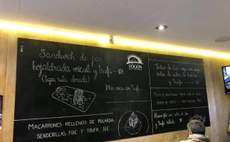 Fogón del Salvador menu
