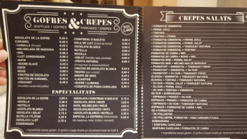 La Gofreria menu