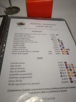 Campina Del Rey menu