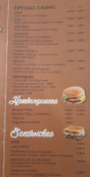 Goffik's menu