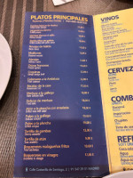 El Establo Taberna Madrilena menu