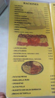 Cafeteria Marbella menu