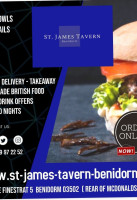 St James Tavern food