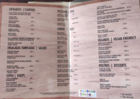 Tinguaro menu