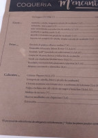 Sabore De Mar menu
