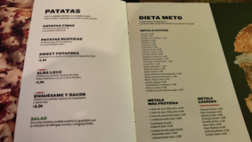 Goiko Sarasate menu