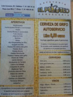 El Pikoteo De Rivas menu