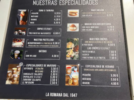 Rodilla Paseo De La Habana menu