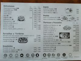 Cerveceria Aldaba menu