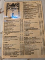 Alt Eidelberg menu