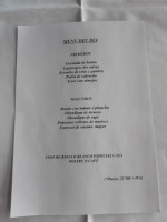 Asador El Puerto menu