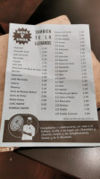 Cafeteria Roypa menu