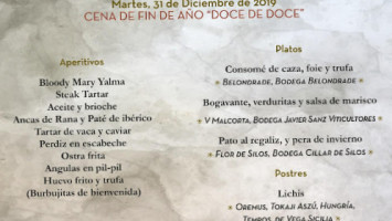 Trigo menu