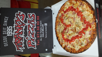 Frank's Pizzas food