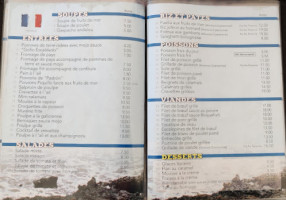 Casa De La Playa menu