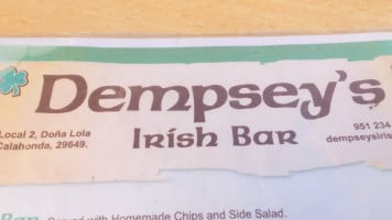 Dempseys Irish food