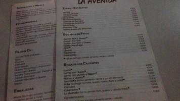 La Avenida food