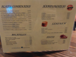 El Plantio menu