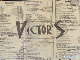 Victor's Cafe menu