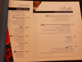El Farallo Denia menu